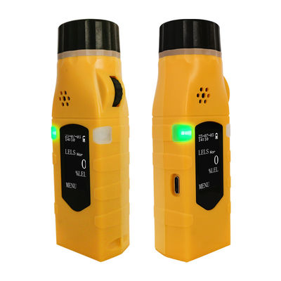NH3 CH4 CO H2S ناقل كاشف غاز واحد محمول مع شاشة LCD 1.3 بوصة