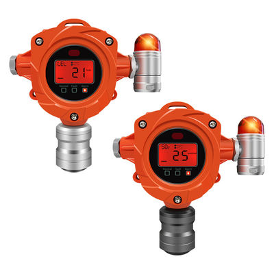 YA-D400 مراقب غاز الخروج الصناعي 4-20ma ATEX الموافقة ضد الانفجار ثابت CH4 LPG كاشف غازات الوقود السام