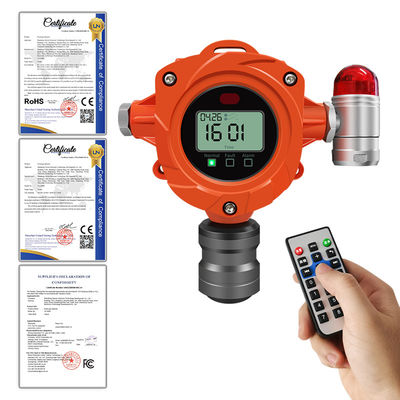 كاشف غاز تحت الحمراء عبر الإنترنت IP67 للكشف عن CO2 CH4 عبر واجهة RS485/4-20mA