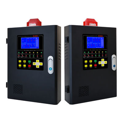 O2 H2S NH3 SO2 H2 LEL جهاز تحكم إنذار الغاز جهاز تحكم كاشف الغاز الرقمي