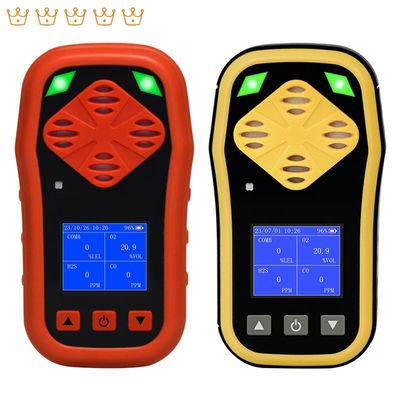 تحليل غاز CO O2 H2S CH4 H2S LEL / كاشف غازات العادم