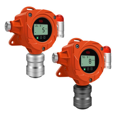 شاشات غاز ثابتة مستشعر بديل جهاز إرسال الهيدروجين Cl2 So2 H2S Co2 كاشف غاز هليوم قابل للاشتعال