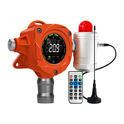 جهاز مراقبة غاز ثابت ذكي معتمد من قبل FCC CE ATEX H2S EX كاشف تسرب الغاز محلل غاز ثابت