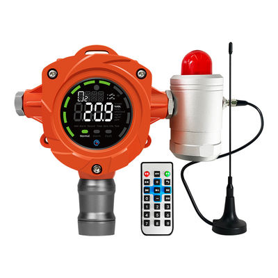 جهاز مراقبة غاز ثابت ذكي معتمد من قبل FCC CE ATEX H2S EX كاشف تسرب الغاز محلل غاز ثابت